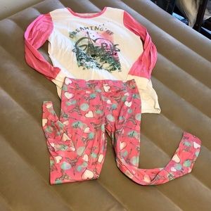 Justice Pajama Set, Size 16/18